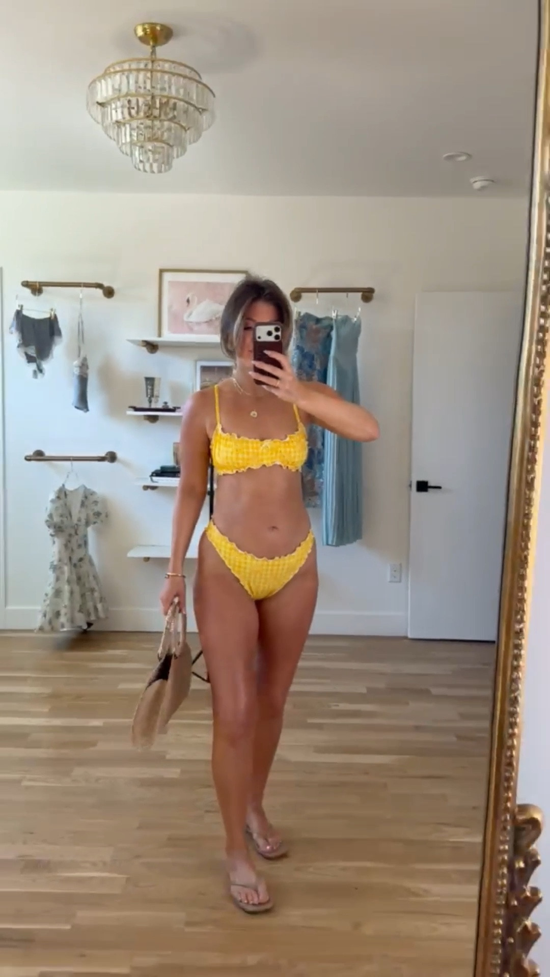 yellow gingham bikini resortwear and swim look

electric picks: emerson20

Wearing my usual small 

Vacation
Destination
Swimwear
Pool day
Beach trip

#LTKSwim #LTKTravel #LTKgrwm