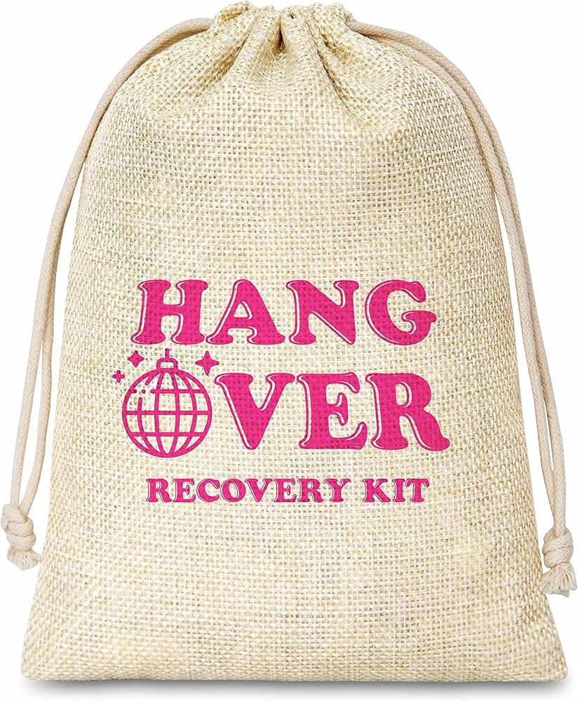 Hangover Kit Gift Bags,Survival Recovery Kit,Wedding/ Bridal Shower/ Bachelorette Party/ Engageme... | Amazon (US)