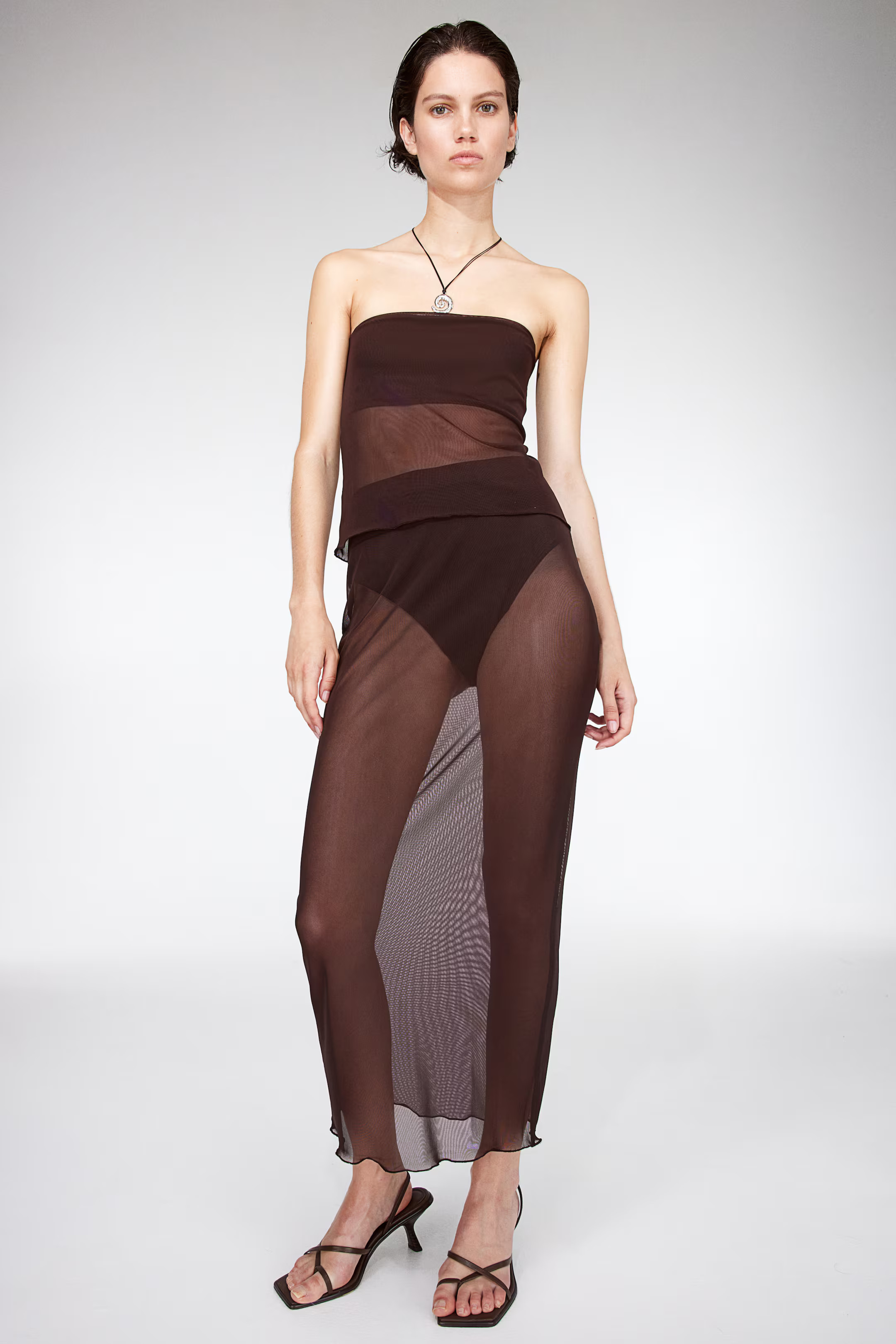 Sheer mesh skirt | H&M (UK, MY, IN, SG, PH, TW, HK)