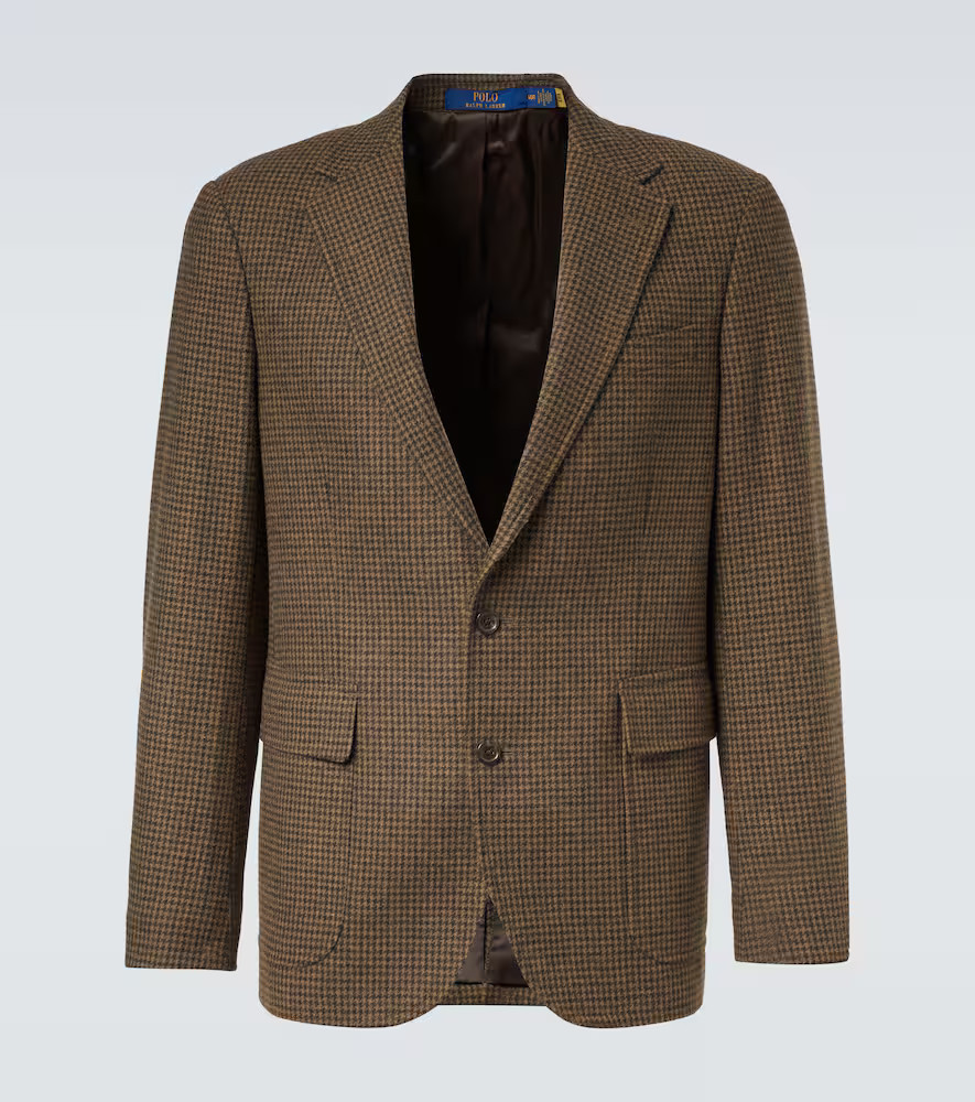 Polo Ralph Lauren Blazer de botonadura simple en mezcla de lana | Mytheresa (INTL)