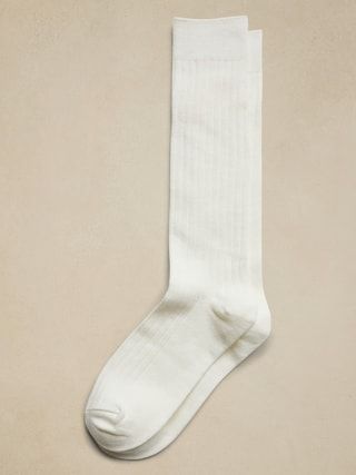Ribbed Trouser Socks | Banana Republic Factory