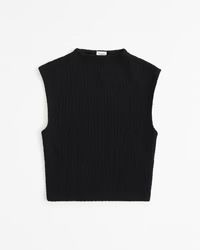 Women's The A&F Paloma Bubble Knit Top | Women's 25% Off All Tees | Abercrombie.com | Abercrombie & Fitch (US)