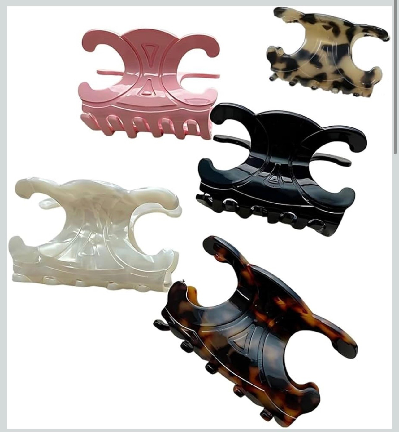 Viral hair clip 5 piece and under $20! 

#LTKBeauty #LTKootd