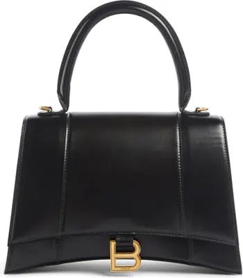 Hourglass Leather Top Handle Bag | Nordstrom