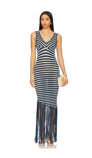 Adria Dress in Teal | Revolve Clothing (Global)