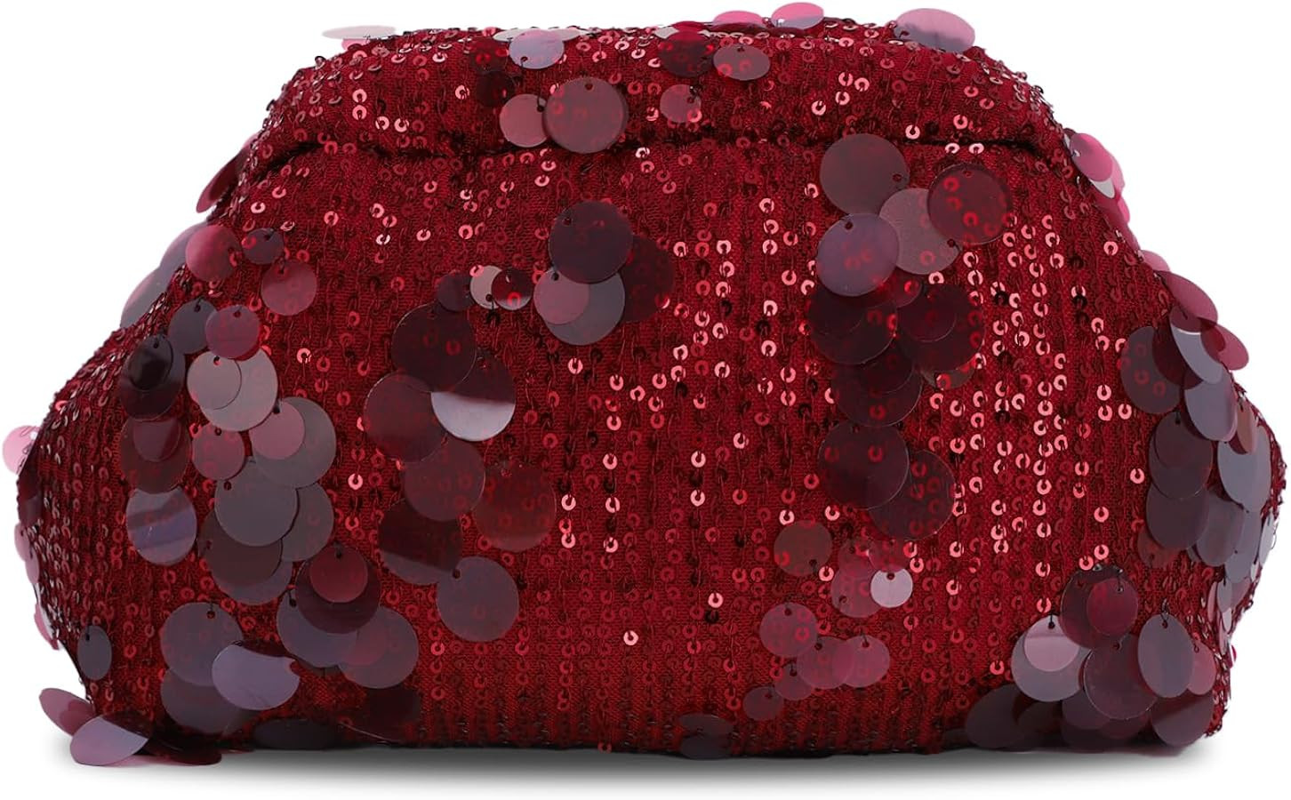 Emprier Sequin Cloud Clutch Bag, Sparkling Dumpling Evening Purse with Chain Strap, Elegant Weddi... | Amazon (US)