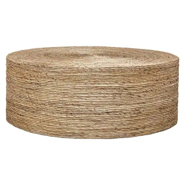 Uttermost Rora Woven Round Coffee Table | Bed Bath & Beyond