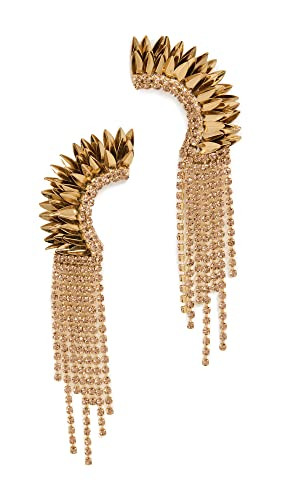Deepa Gurnani Women's Deepa by Deepa Gurnani Estella Earrings, Gold, One Size | Amazon (US)