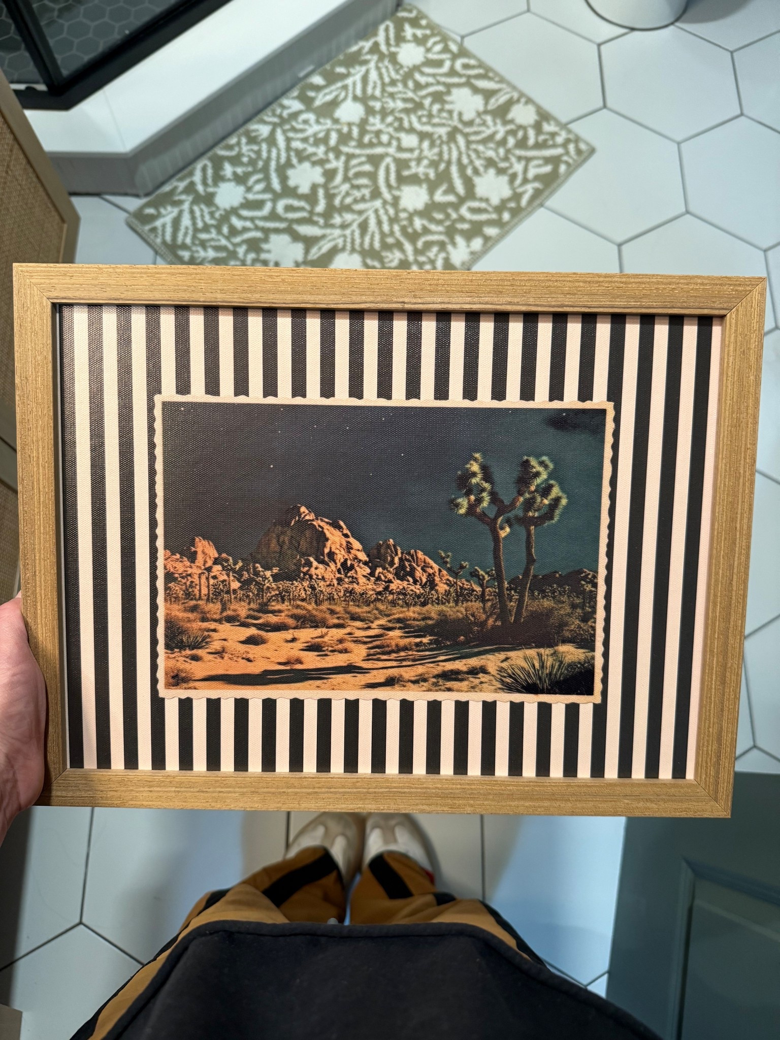 My new favorite piece at a price you can’t beat! Perfect for our tiny bath. If you’re looking for something super high end, this isn’t it! Comes framed, but no glass on top. Reminder, it is only $22

#LTKHome