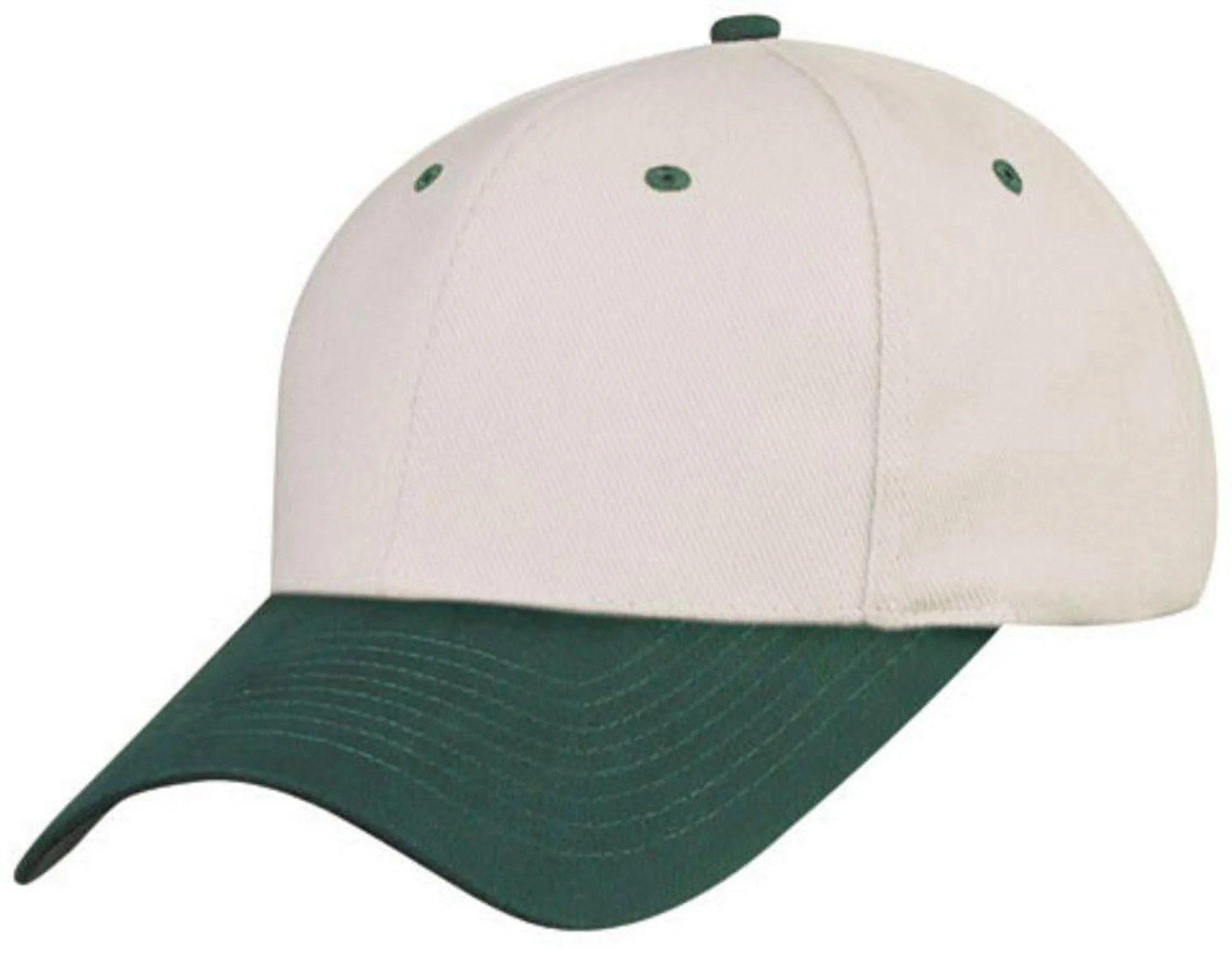 Light Weight Brushed Cotton 6 Panel Low Crown Baseball Polo Caps Hats | Walmart (US)