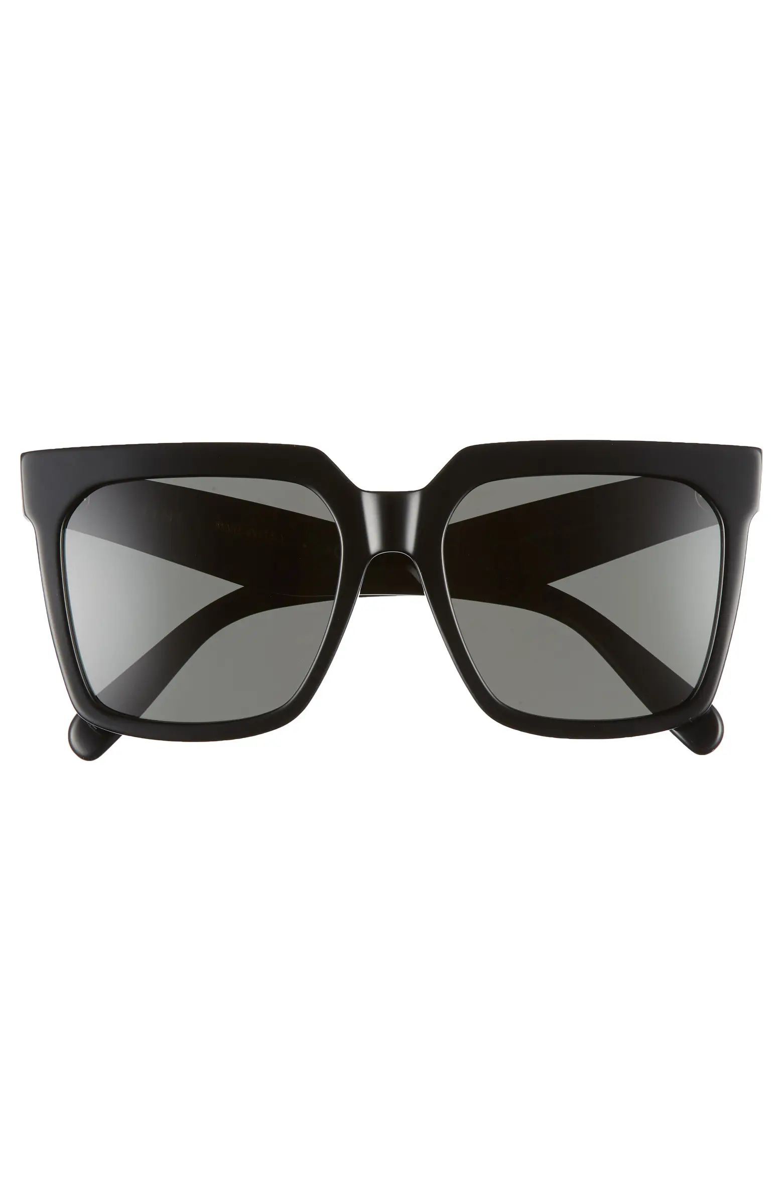 Bold 3 Dots 55mm Square Sunglasses | Nordstrom
