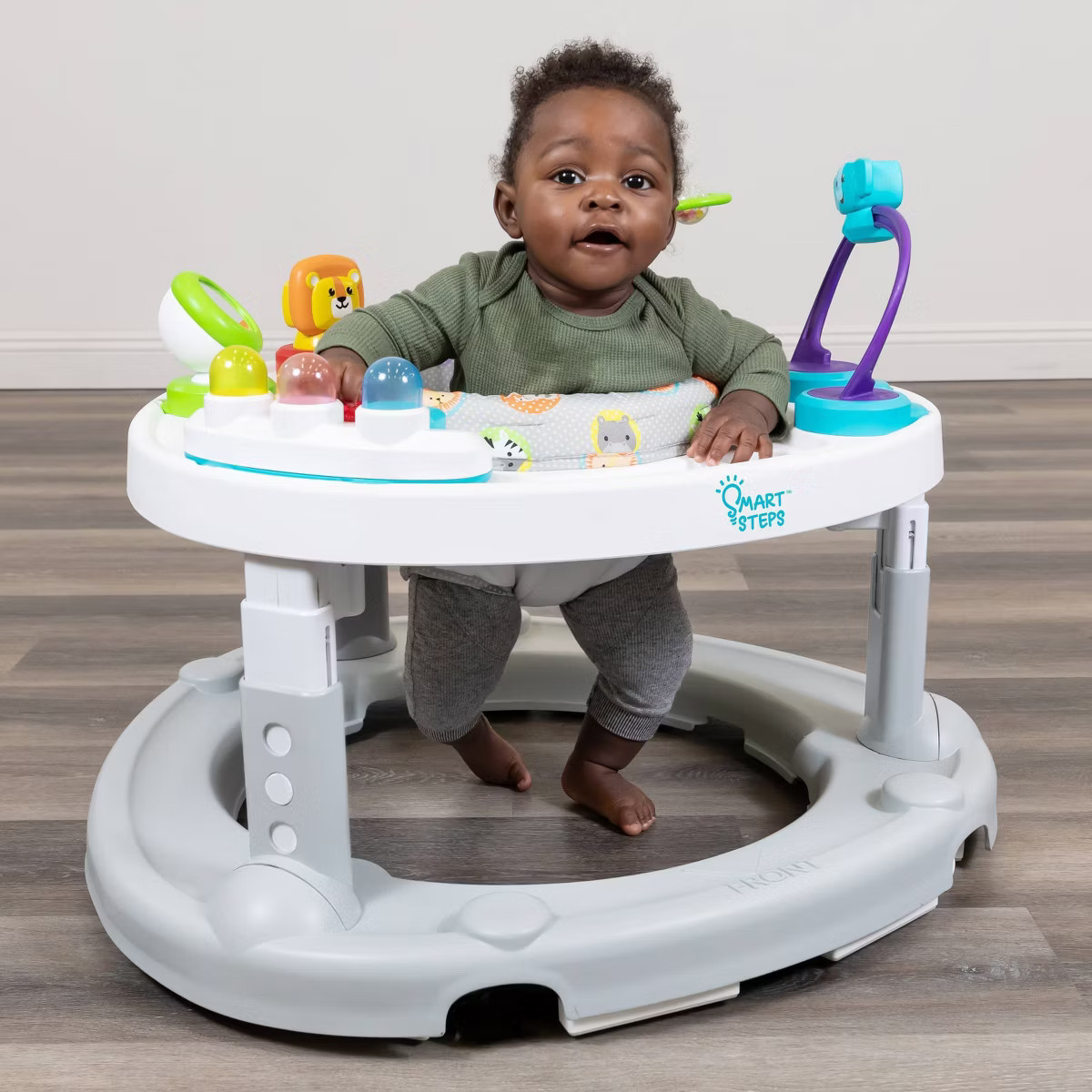 Smart Steps by Baby Trend Bounce N' Glide 3-in-1 Activity Center Walker Stem Learning Toys - Safa... | Target