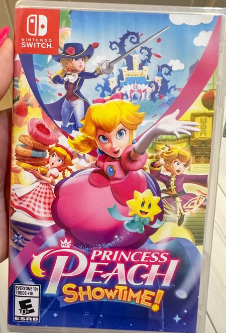 Princess Peach Showtime video game. This new game dropped a few weeks ago. My teenager is loving it so far. #princesspeachShowtime #peach #nintendoswitch #gamers #videogames 

#LTKfamily #LTKkids