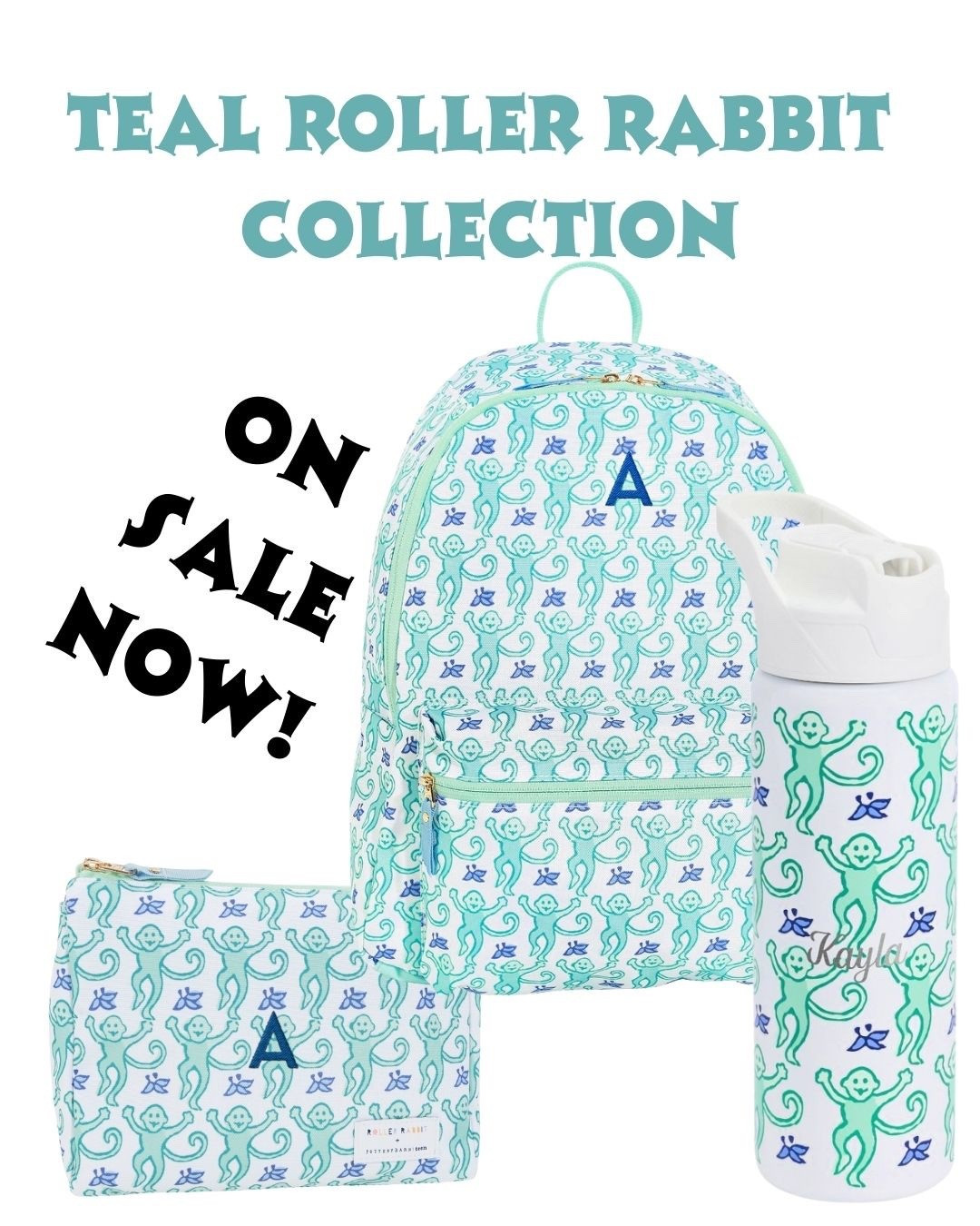 ON SALE NOW!! Some of the teal colored Roller Rabbit Monkey collection items are on sale right now!  Get that perfect gift for the girl who is off to college and feeling a little lonely, or the birthday girl!  

#LTKFindsUnder50 #LTKSaleAlert
