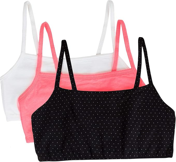 Fruit of the Loom Women's Spaghetti Strap Cotton Pullover Sports Bra | Amazon (US)