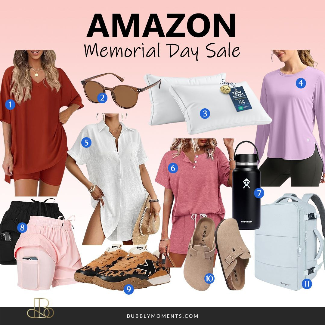Memorial Day Sale favorites 🇺🇸✨ Sharing some of my favorite Amazon finds from fashion, home, beauty, and everyday essentials. So many cute and useful finds included in this roundup that are perfect for the season! If you’ve been waiting to shop your cart, now is the best time to check these out before they sell out. Save this post for later and browse all my picks for more trending finds and must-haves 🤍
#LTKSaleAlert #LTKFinds #MemorialDaySale #AmazonFinds #AmazonFavorites #AmazonDeals #AmazonHome #AmazonFashion #TikTokMadeMeBuyIt #HomeDecor #FashionFinds #SummerEssentials #ViralFinds #AmazonMustHaves #TrendingFinds #SaleAlert #AmazonShopping #LifestyleFinds #CuteFinds #SummerShopping 

 