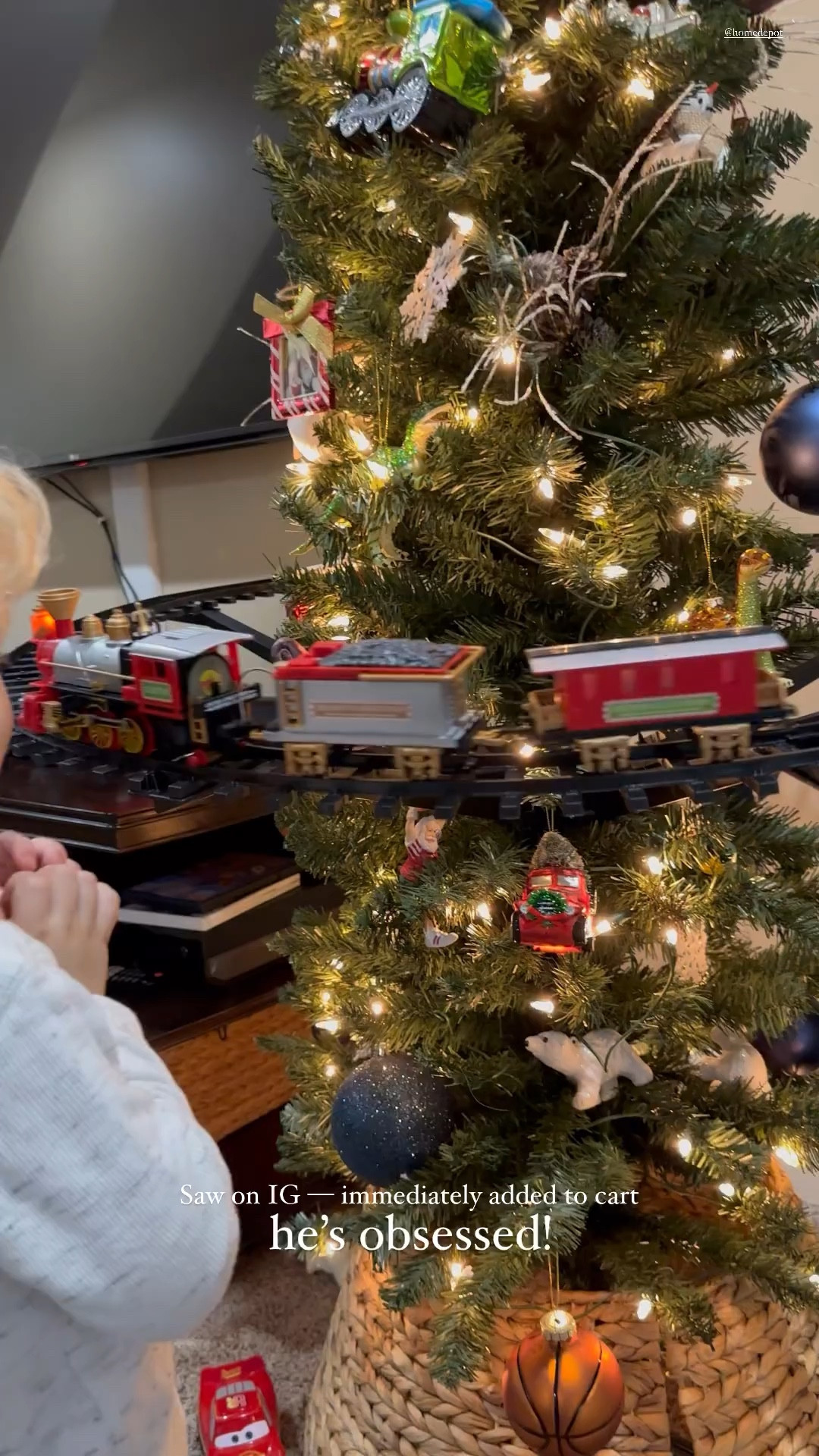 The perfect addition to Lennox’s tree this year 🚂 

#LTKfindsunder50 #LTKHoliday #LTKkids