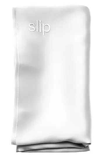 Slip(TM) For Beauty Sleep 'Slipsilk(TM)' Pure Silk Pillowcase, Size King - White | Nordstrom