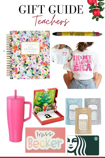 Gift guide for teachers!

Day planned, brumate, Amazon, gift card, Starbucks, personalized pen, personalized gift, gifts for her, Christmas gift, girl teachers

#LTKGiftGuide #LTKsalealert #LTKHoliday