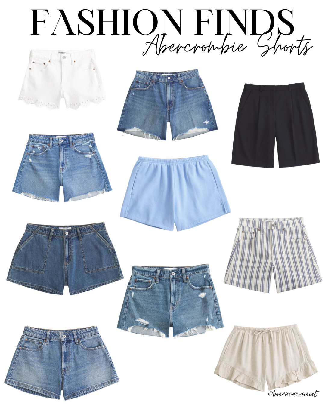These Abercrombie shorts are perfect for summer! 

 #LTKootd #LTKSeasonal
