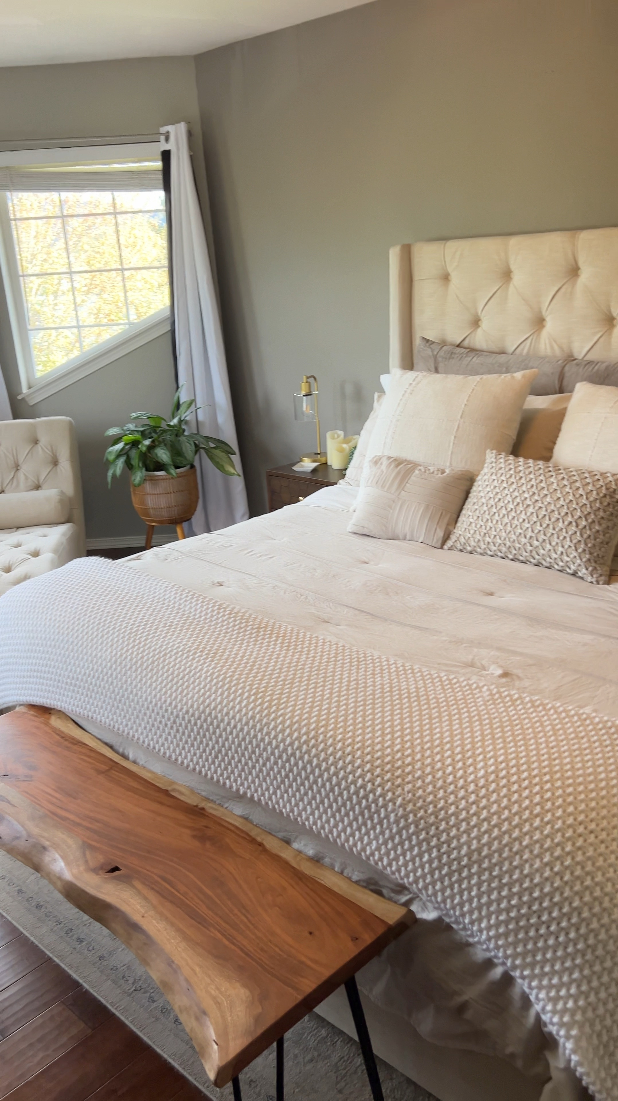 As soon as my husband left me, I knew I wanted to completely redo my room and make it a place that was all my own and that felt special, safe, and cozy. This is how it turned out. 

#LTKfindsunder100 #LTKhome

#LTKVideo