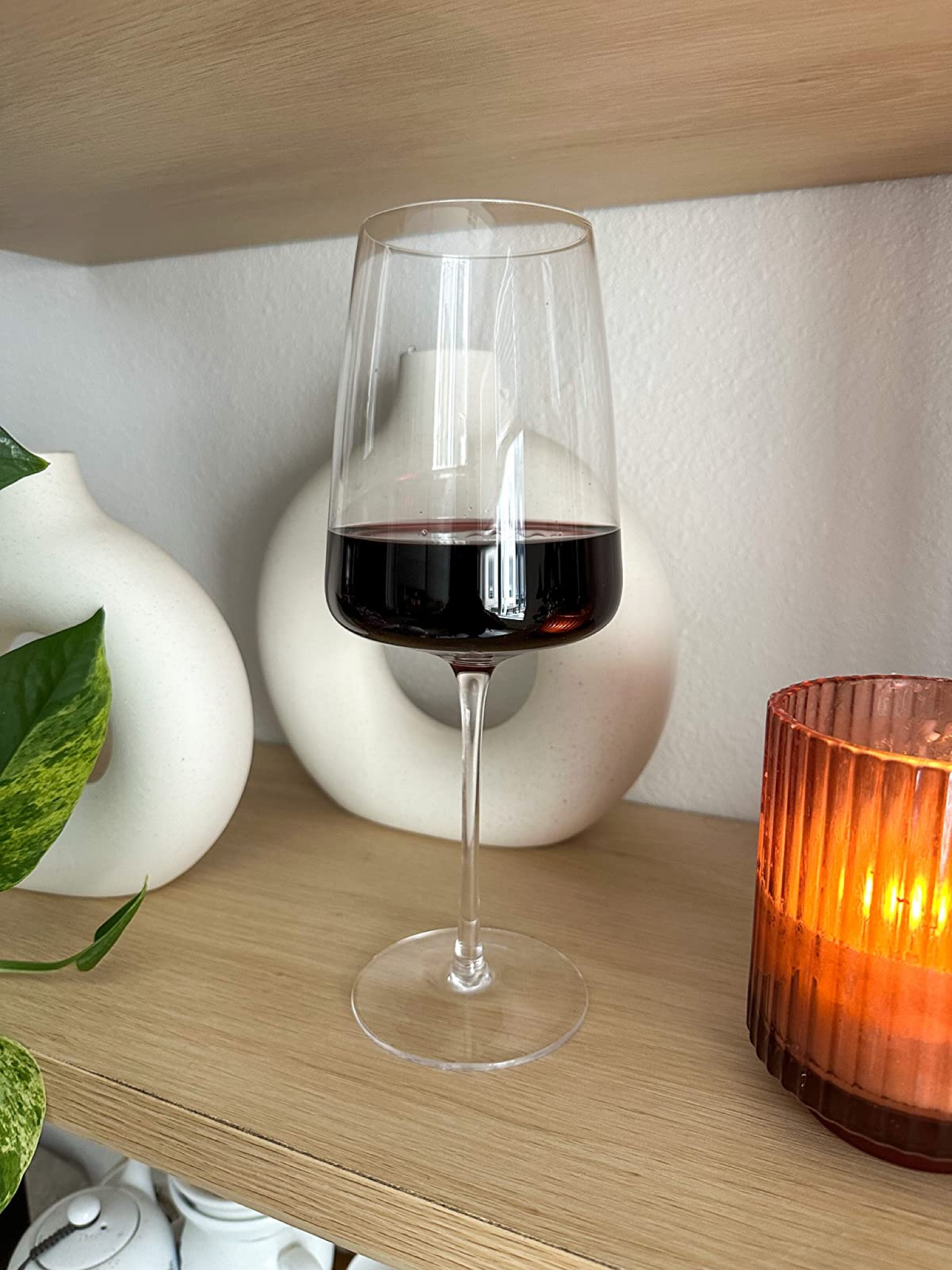 DYRGRIP Red wine glass, clear glass - IKEA