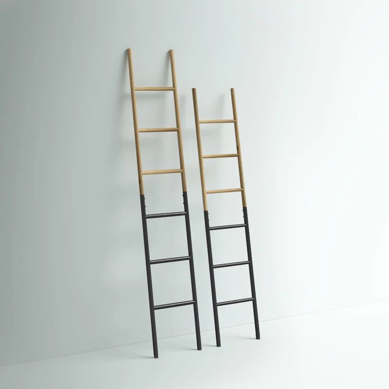 Wood And Metal Blanket Ladder | Wayfair North America