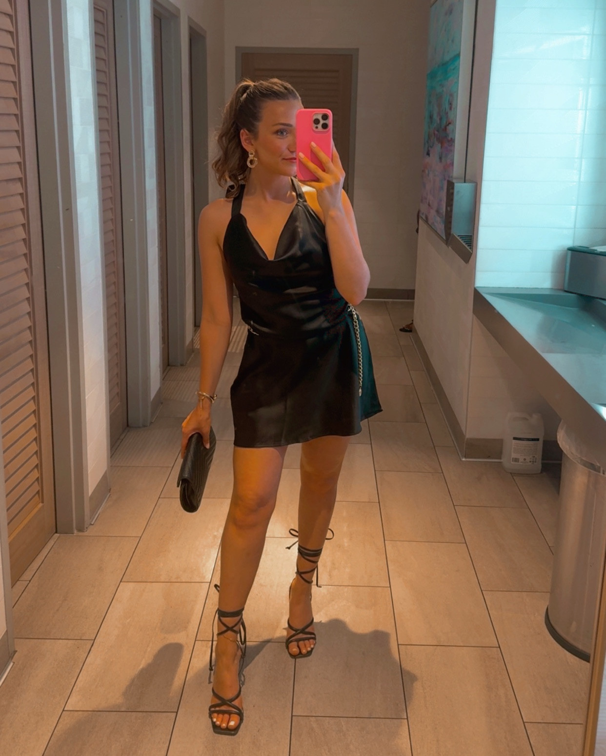 LBD 🖤 
#blackminidress #littleblackdress #blacksatindress #amazondress

#LTKStyleTip #LTKFindsUnder50