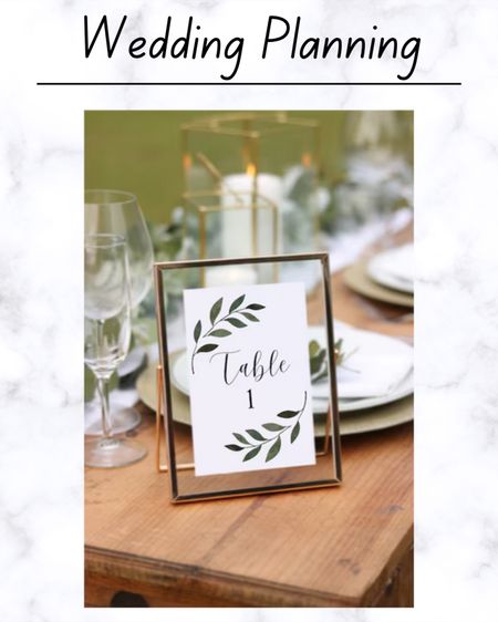 Check out this wedding table number

Wedding planning, summer wedding, destination wedding, wedding inspiration, wedding planner 

#LTKeurope #LTKfindsunder50 #LTKwedding