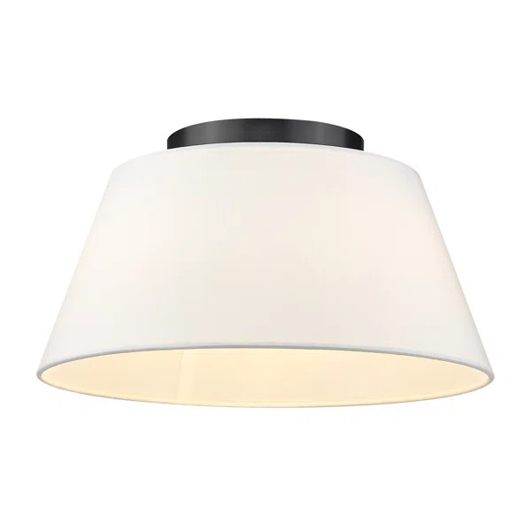 Dustin 1-Light 16" Flush Mount | Wayfair North America