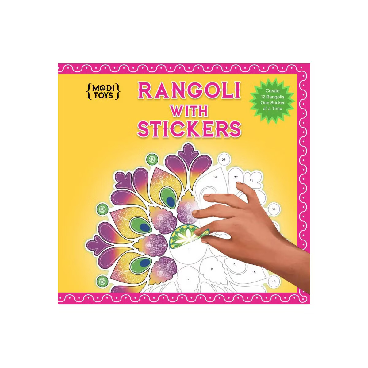 Modi Toys Rangoli With Stickers: Diwali Activity Book | Target