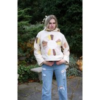 Unique Upcycled Quilt Hoodie With Cottagecore Style | Etsy (US)