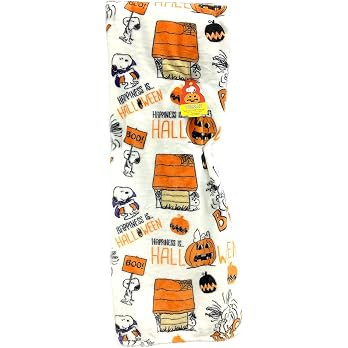 Berkshire Blanket & Home Co. Halloween Throws and Blankets (White - Happiness is Halloween, 50" x... | Amazon (US)