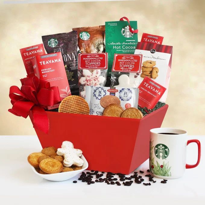 Special Moments on Christmas | Coffee and Treats Gourmet Gift Basket for Him or Her | Walmart (US)