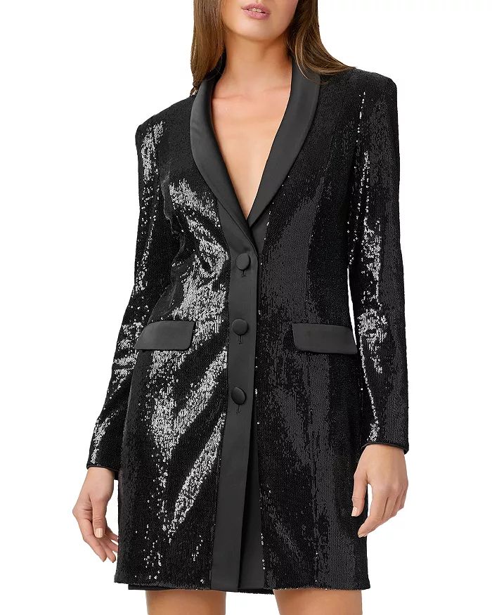 Sequin Tuxedo Blazer Dress | Bloomingdale's (US)