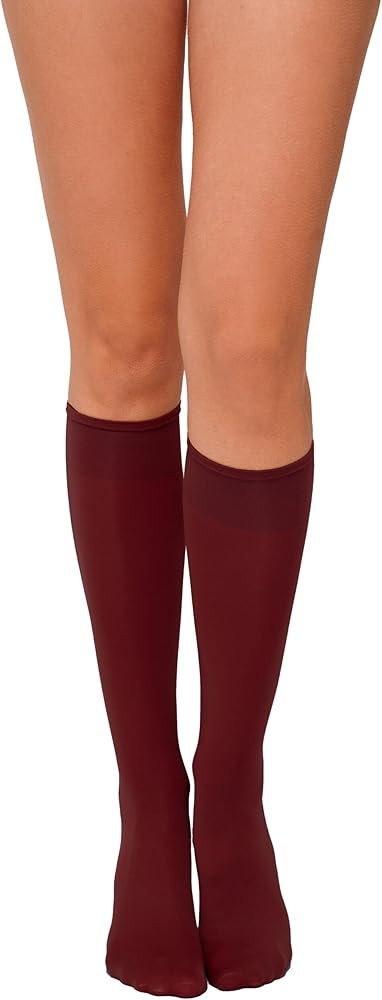 Kniestrümpfe für Damen – Bequeme strapazierfähige Pop-Socken – Weich vielseitig eng anlieg... | Amazon (DE)