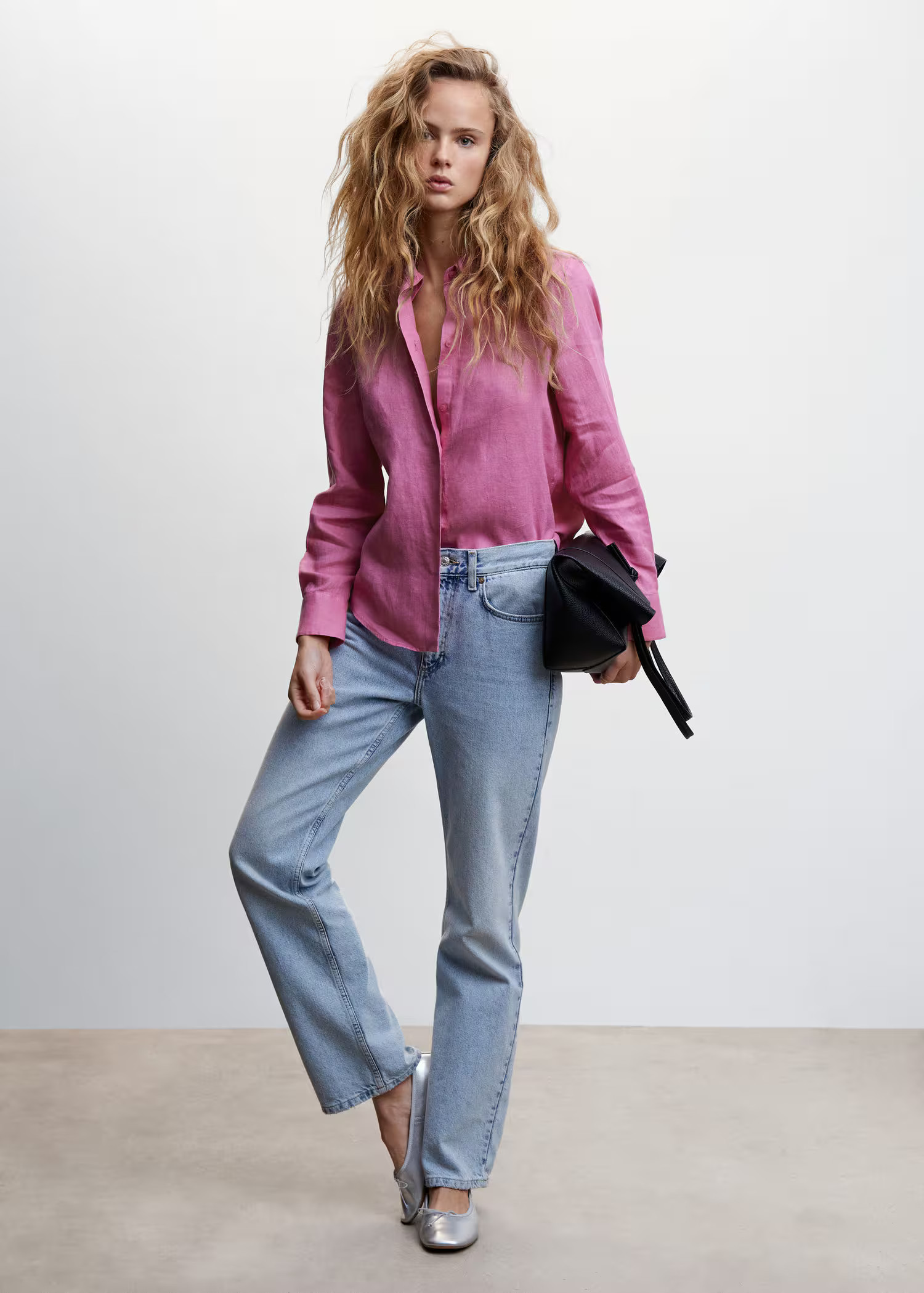 Linen 100% shirt | MANGO (US)