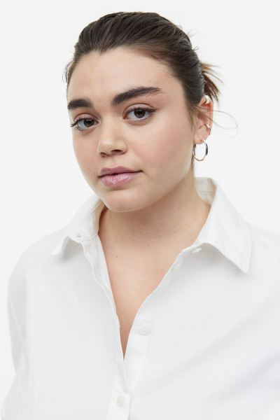 H&M+ Poplin Shirt Dress | H&M (US + CA)