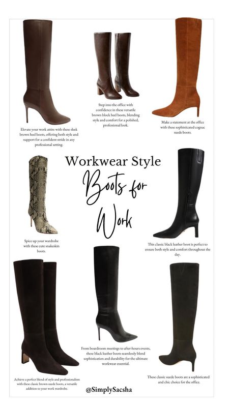 Boot Season is Here: Discover Your Perfect Pair ✨

#LTKstyletip #LTKworkwear