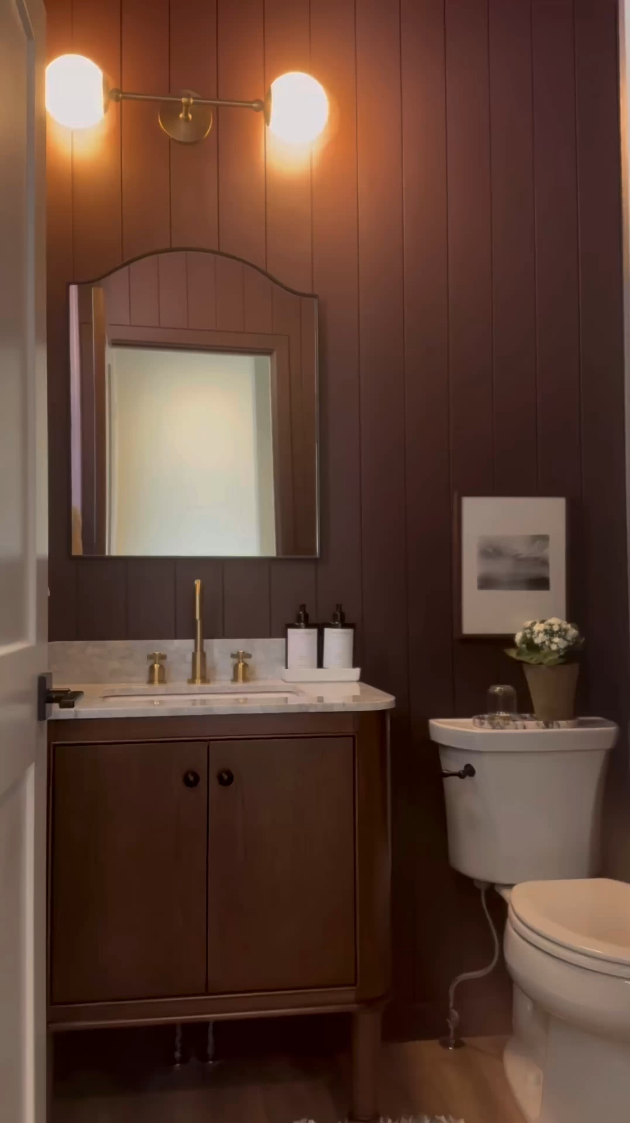 Our half bath makeover - a complete success ✨

#LTKFamily #LTKHome