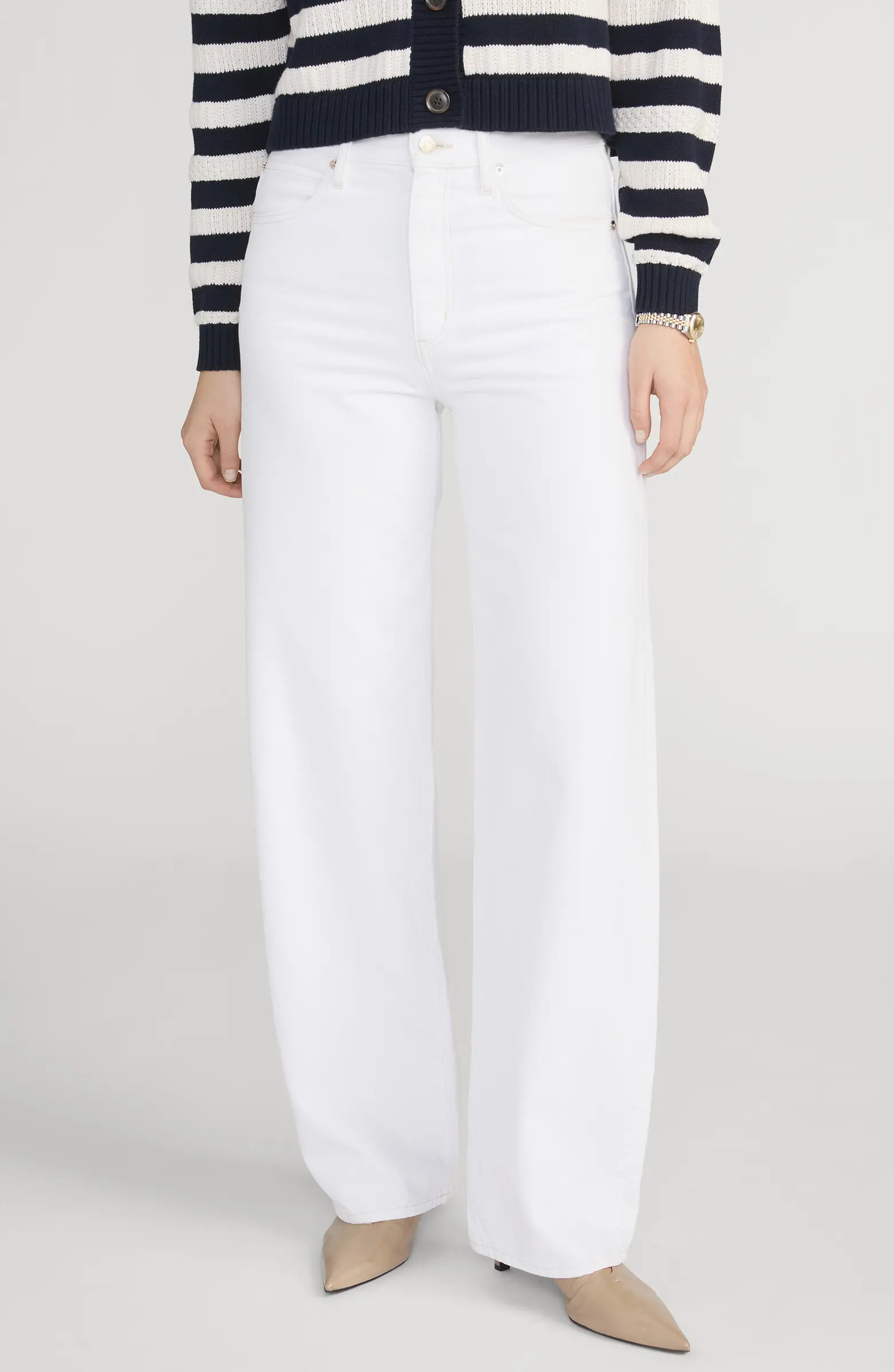 The Bow Straight Leg Jeans | Nordstrom