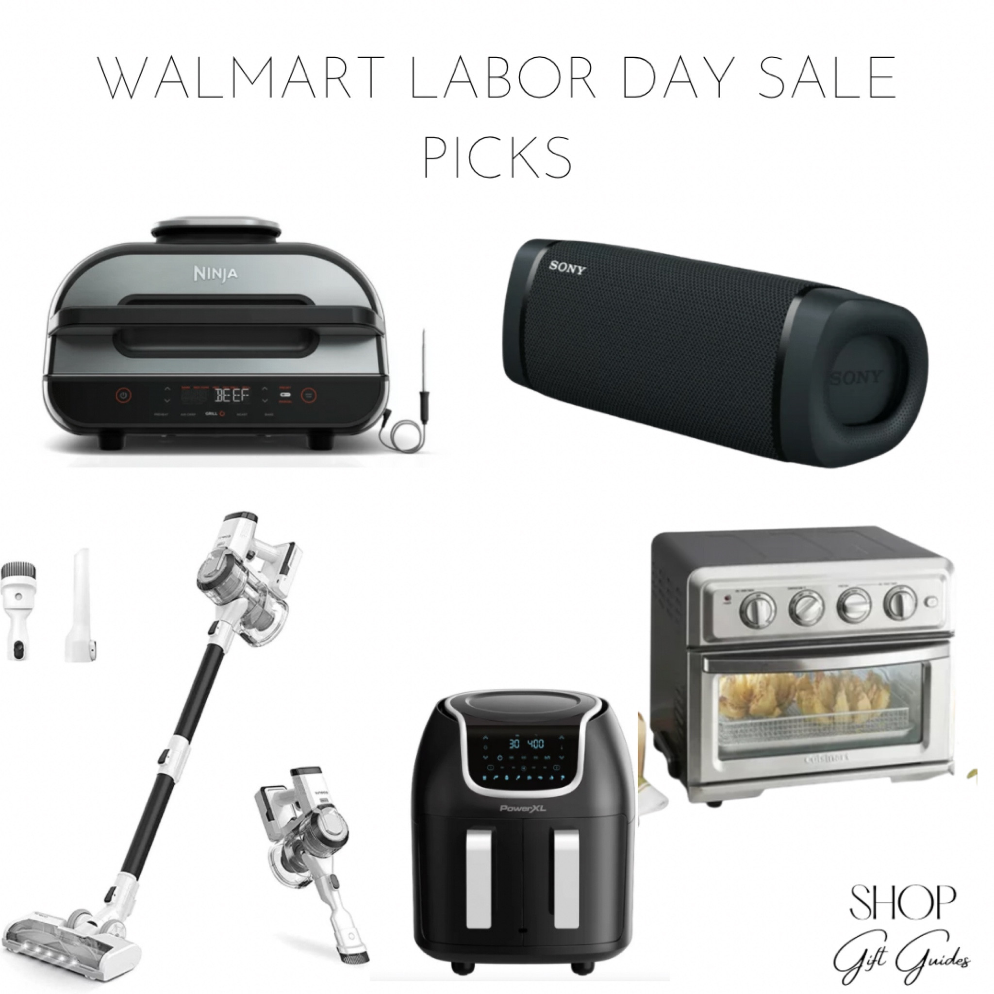 Major savings on Home appliances through Walmart! 

Air fryer, vacuum, toaster oven, portable grill, waterproof outdoor indoor speaker system 

#LTKSale #LTKhome #LTKGiftGuide