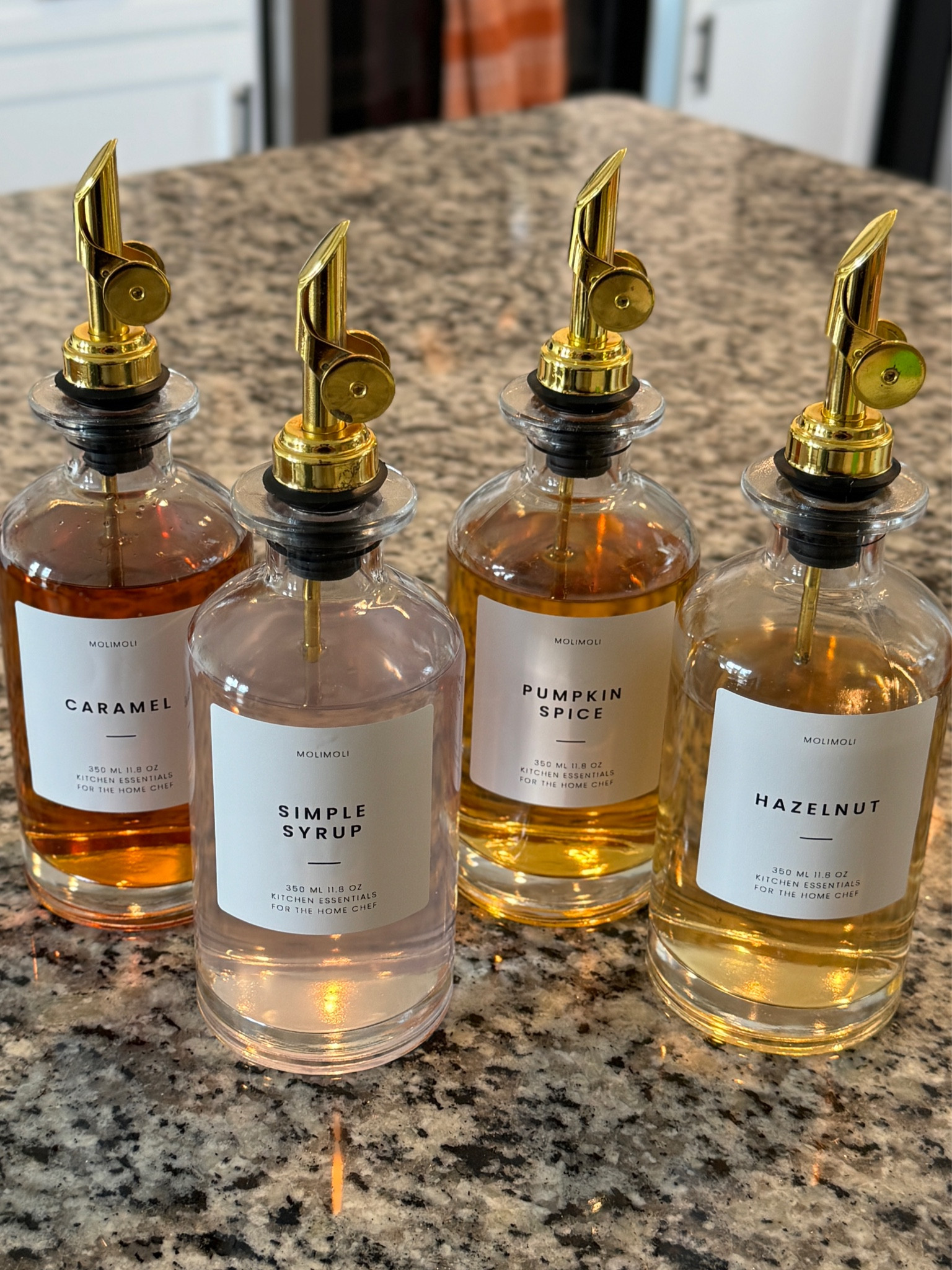 Coffee Syrup Dispensers from Amazon. They come with the labels. I’ve had them for 2 years now. 

#LTKHome #LTKStyleTip #LTKFindsUnder50