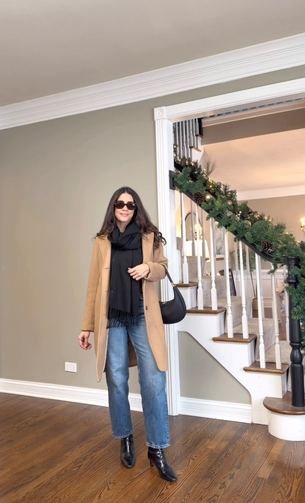Winter outfit with jeans
Jeans run TTS - I’m wearing a size 27
Coat size Small
Top size medium 
Boots are TTS

#LTKHoliday #LTKSaleAlert #LTKSeasonal
