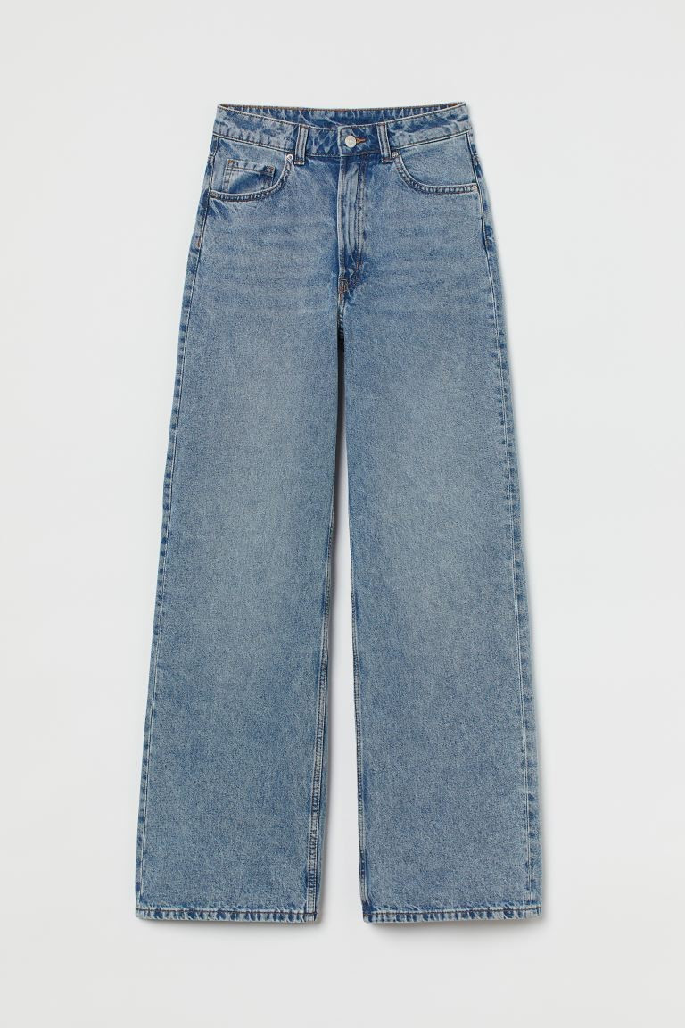 Wide High Jeans | H&M (FR, IT, ES, PT, BE)