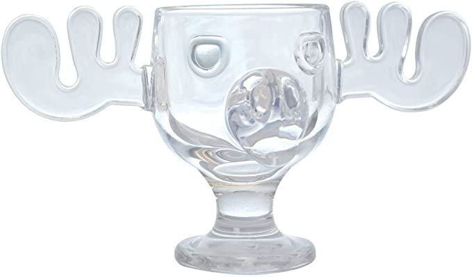 Amazon.com | Officially Licensed National Lampoons Christmas Vacation Glass Moose Mug - SINGLE Mu... | Amazon (US)