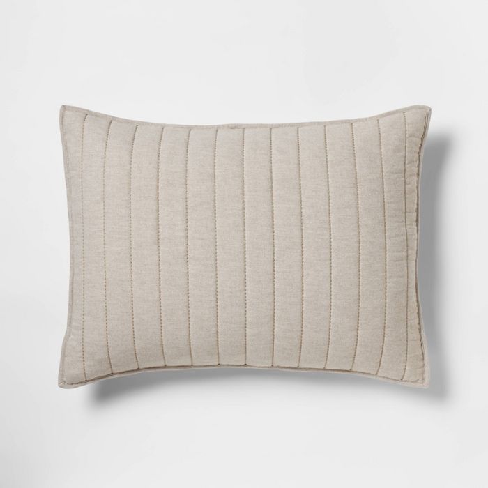 Herringbone Flannel Sham - Threshold™ | Target