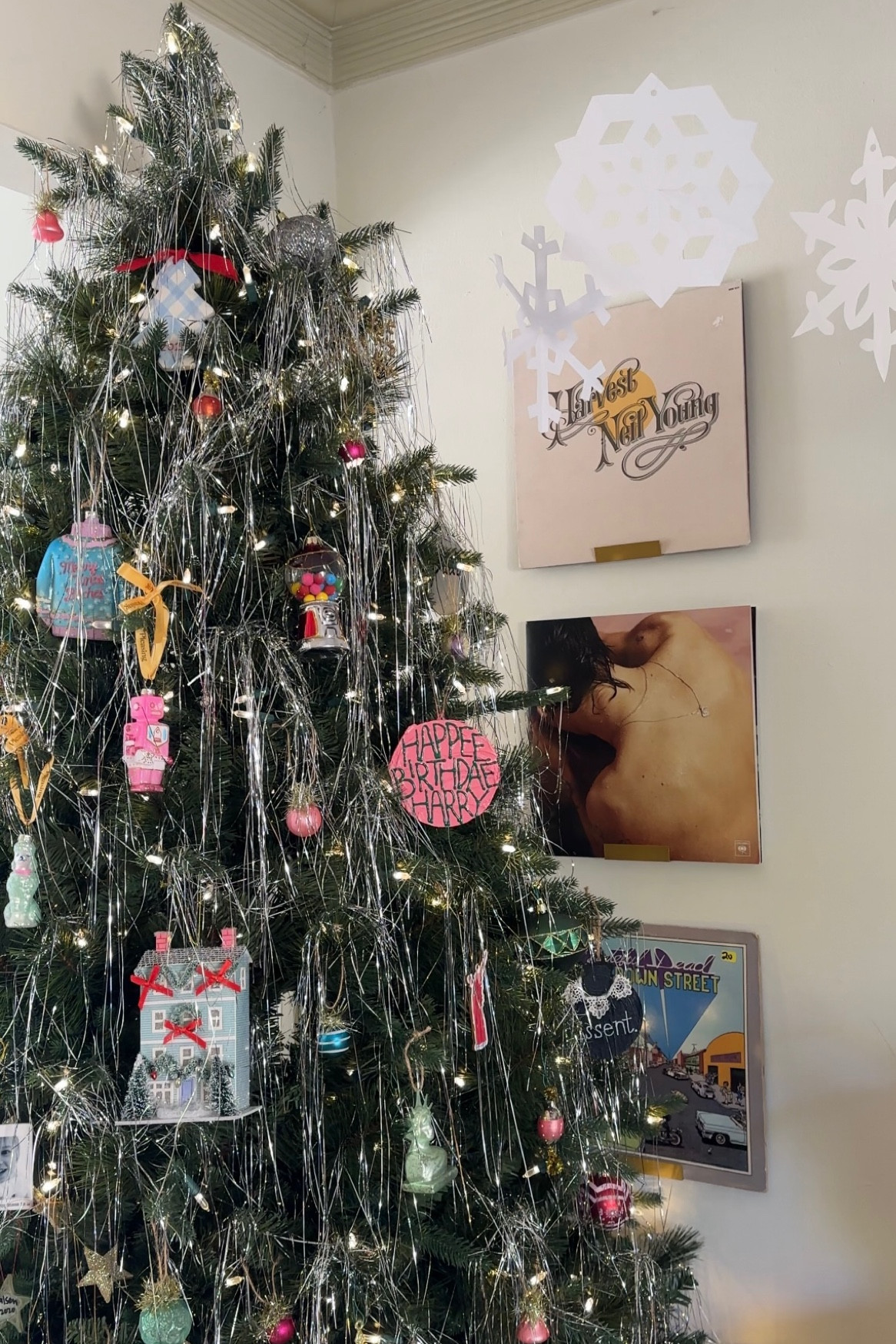 Christmas tree ornaments, holiday season decor, for the home, Amazon, budget friendly, food ornaments, colorful decor, Anthropologie, gift ideas, sam's club Member's Mark 9' 1,000 LED Pre-Lit Bristle Fir Christmas Tree, amazon, silver tinsel, fake tree

#LTKHoliday #LTKfindsunder100 #LTKGiftGuide