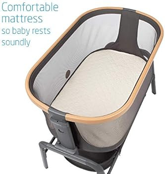 Maxi-Cosi Iora Bedside Bassinet, Essential Graphite | Amazon (US)