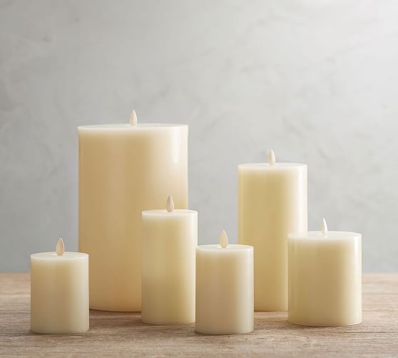 Premium Flicker Flameless Wax Candles | Pottery Barn (US)